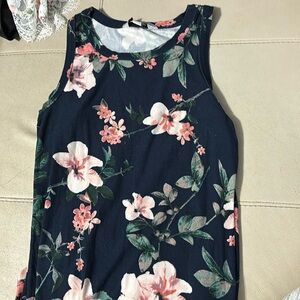 Stretchy comfy knee length